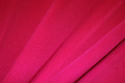 Kreppet silkechiffon - pink