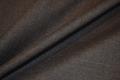 Beklædnings uld med stretch - mørk brun melange 