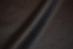 Satinvævet beklædningsuld (uldsatin) 330 g/m - sort