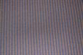 Beklædningsuld med strib - marineblå og brun