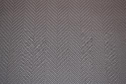 Jacquardvævet beklædningsuld med sildebensvævet mønster - dueblå