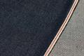 Original japansk selvedge denim 12,5 oz - Marine