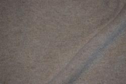 Uldstrik (recycled) - Lys beige melange med gul undertone