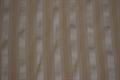 Silkechiffon med striber - Offwhite