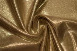 Danse Lycra med metallic look - guldbeige