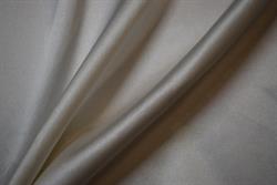 Polyester satin med stretch 93 g/m2- Off white