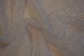 Mesh med glitter - 80 g/m2 - Hvid/sølv