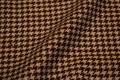 Silke “tweed” Houndstooth 200 g/m - offwhite/brun