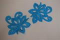 Blonde motiv - Paradise Blue (lys turkis)