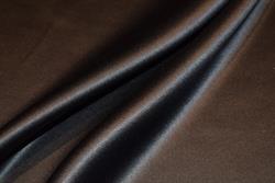 “Fed” silkesatin 320 g/m - antracit grå
