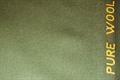 Beklædningsuld/ uld flannel -  mørk mosgrøn 360/380 g/mtl