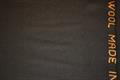Beklædningsuld/ uld flannel  -  mørk oliven 360/380 g/mtl