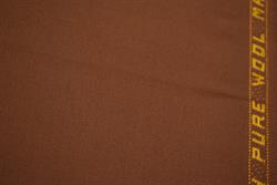 Beklædningsuld/ uld flannel - karamel 360/380 g/mtl