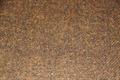 Kipervævet uld - 360/380 gr.mtl. - meleret brun med gul undertone og rustfarvet nist