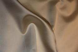 "Fed" polyester satin med stretch 360/380 gr.mt. - off white