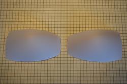BH-skål uden polstring (fyld) - rektangulær/ Bra Cup without uplift - Hvid - str. XXL. 
