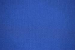 Skjortekvalitet i bomuld/polyester - koboltblå