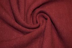 Vasket hør/viskose (Linen Viscose washed) 210 g/m2 - Vinrød (Wine red)