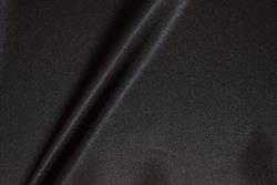 Silkesatin med stretch - Sort