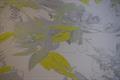 Jacquard kæmpe blomst - Citrongul, cremebeige, sølv-lurex, grå, forårsgrøn mm.