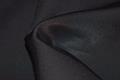 Twill vævet bomuld/viskose fór (Body lining) 155 gr.mt./l. -  Sort
