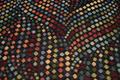 Gobelin/ jacquard grafisk - Sort