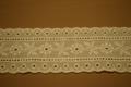 Feston (bomuldsbånd) 4,5cm  - Offwhite