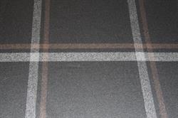 Stor ternet uld - sort/ grå/ brun
