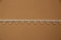 Trensebånd elastisk - lys off white (Silk White)