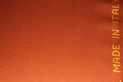 Beklædningsuld/ uld flannel  - brændt orange 360/380 g/mtl