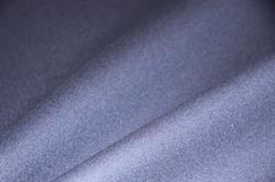  Frakkeuld med neopren bagside - midnatsblå