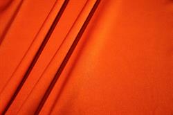 Blød polyester  m/ strehch - orange